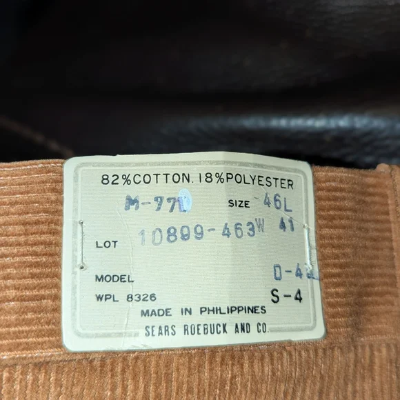 NWT Men's Vintage Sears Roebuck 3 Piece Suit